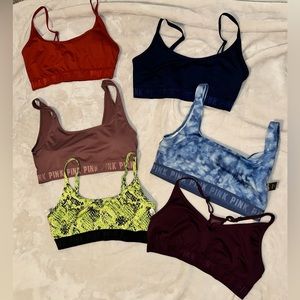 PINK sports bra haul